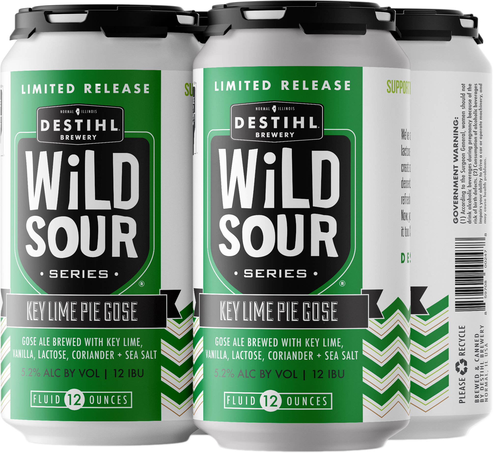 Destihl Wild Sour Series Key Lime Pie Gose