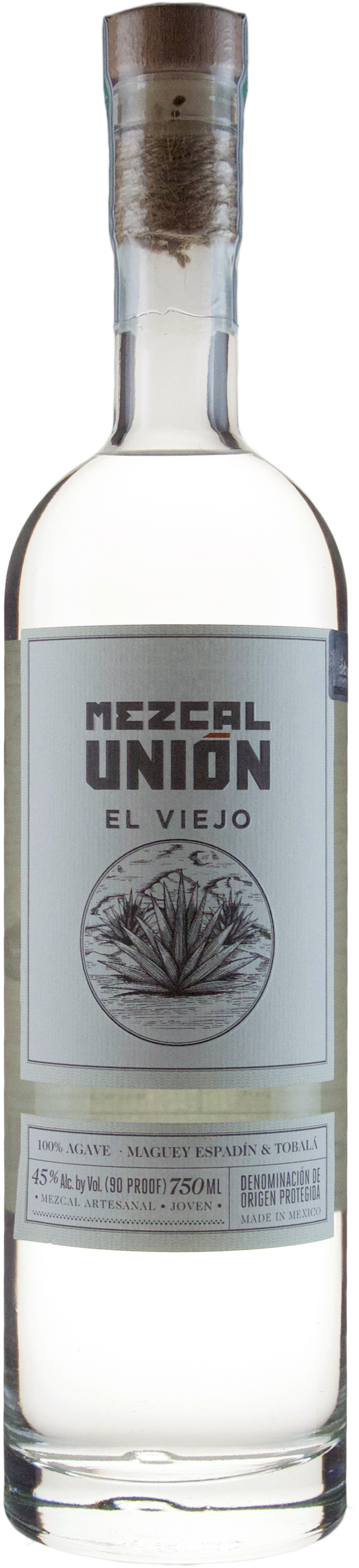 Union Mezcal el Viejo Ensamble Espadin y Tobala