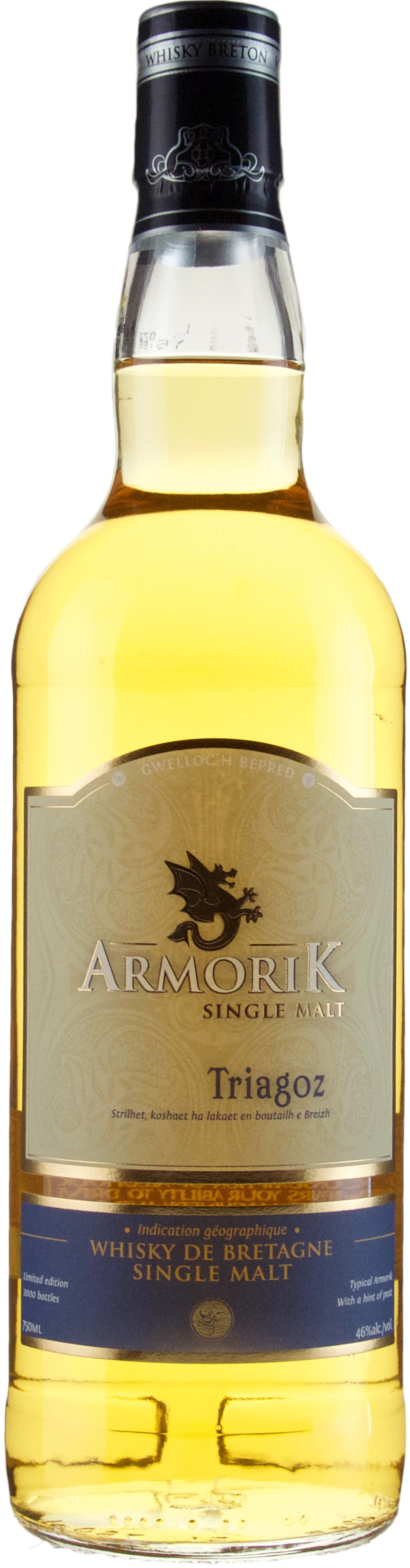 Armorik Triagoz Peated French Single Malt