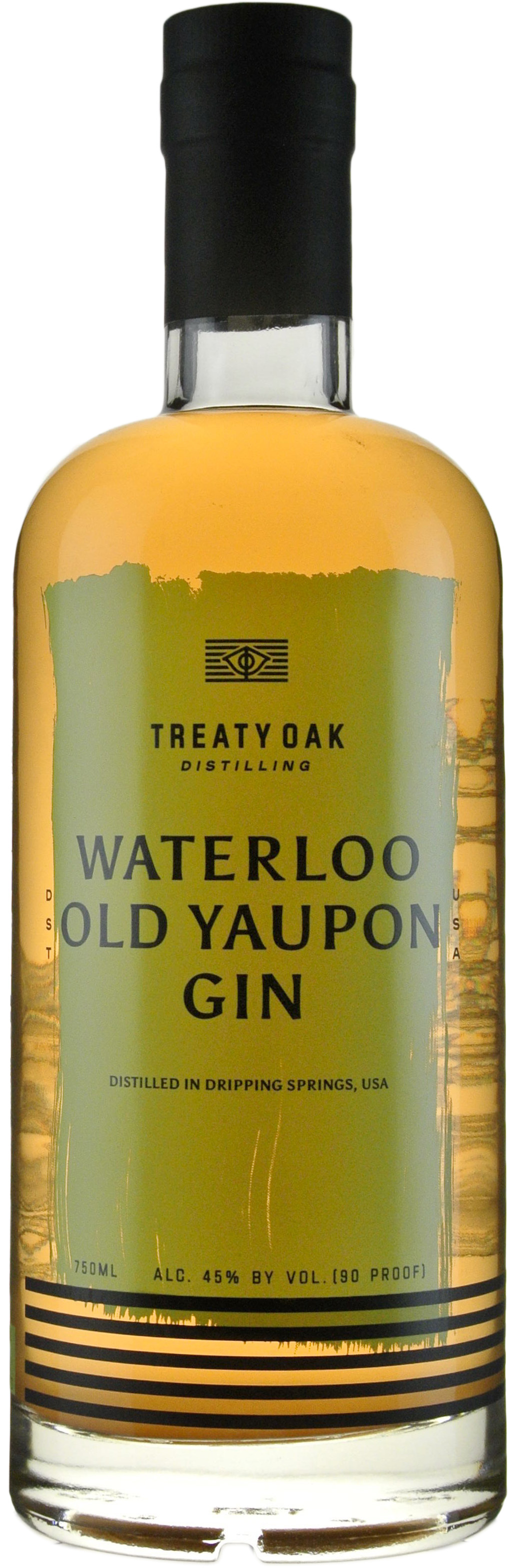 Treaty Oak Distilling Waterloo Old Yaupon Genever StyleGin