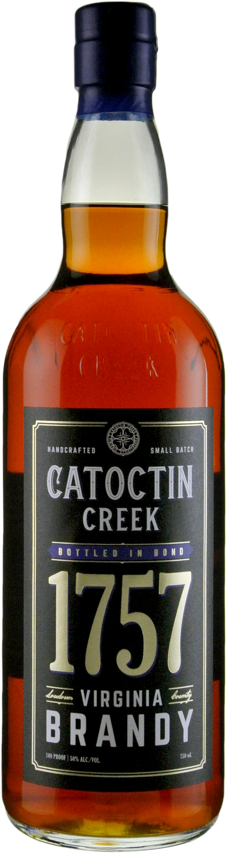 Catoctin Creek 1757 8 year old XO Virginia Brandy Bottled in Bond