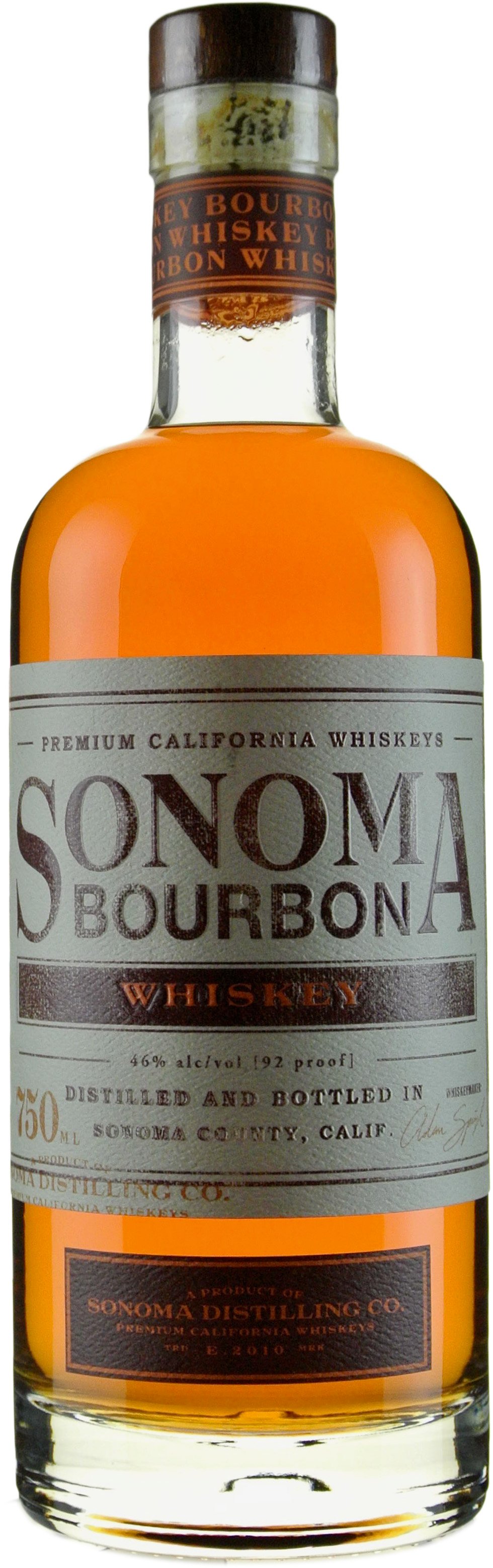 Sonoma Distilling Company Bourbon Whiskey