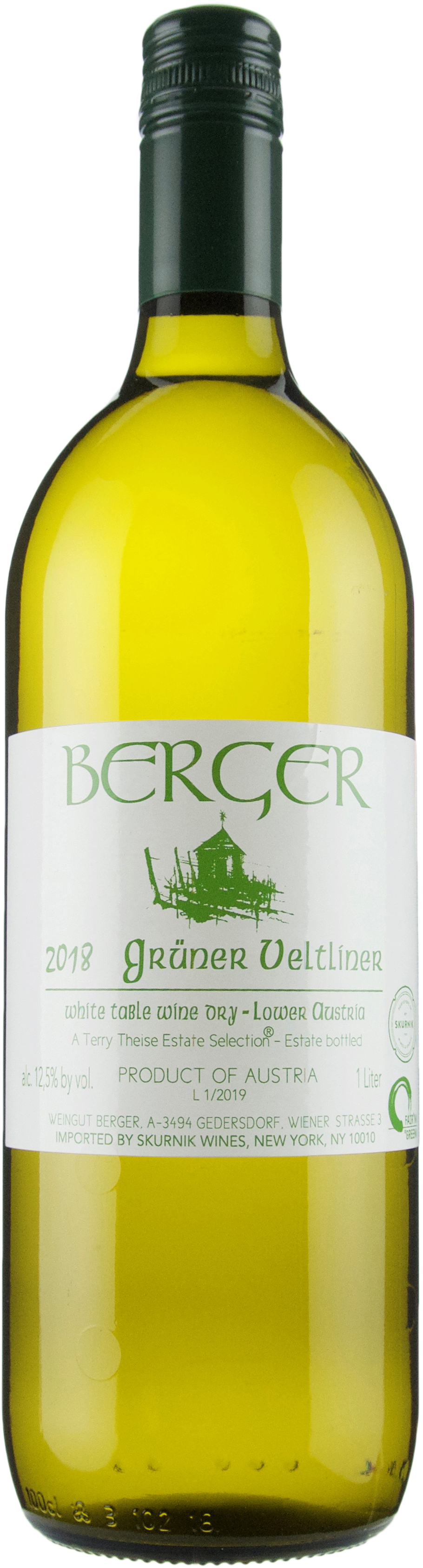 Berger Gruner Veltliner 2018