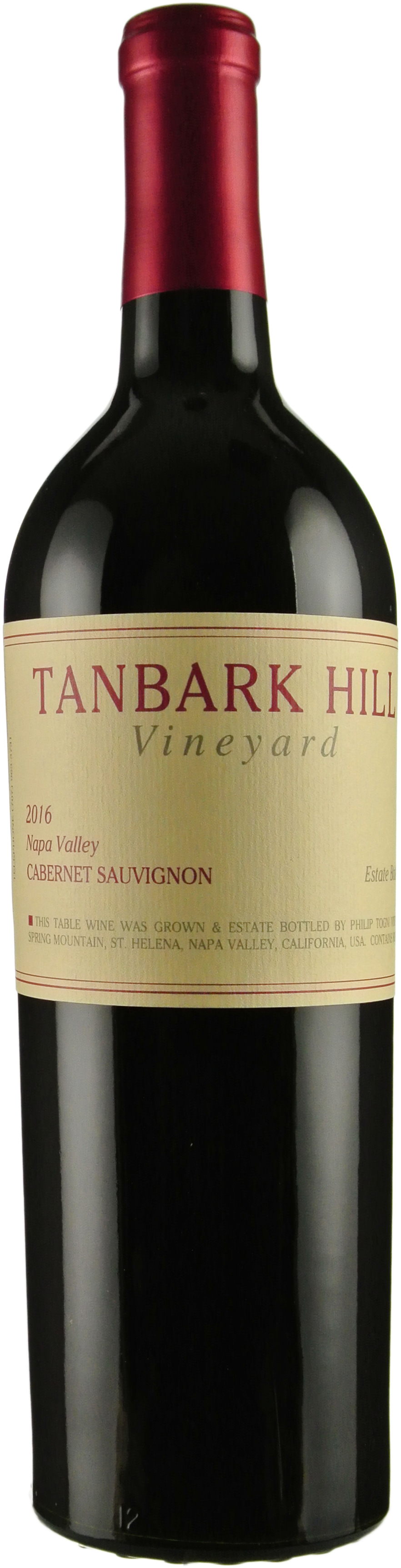 Tanbark Hill Vineyard Cabernet Sauvignon by Phillip Togni 2016