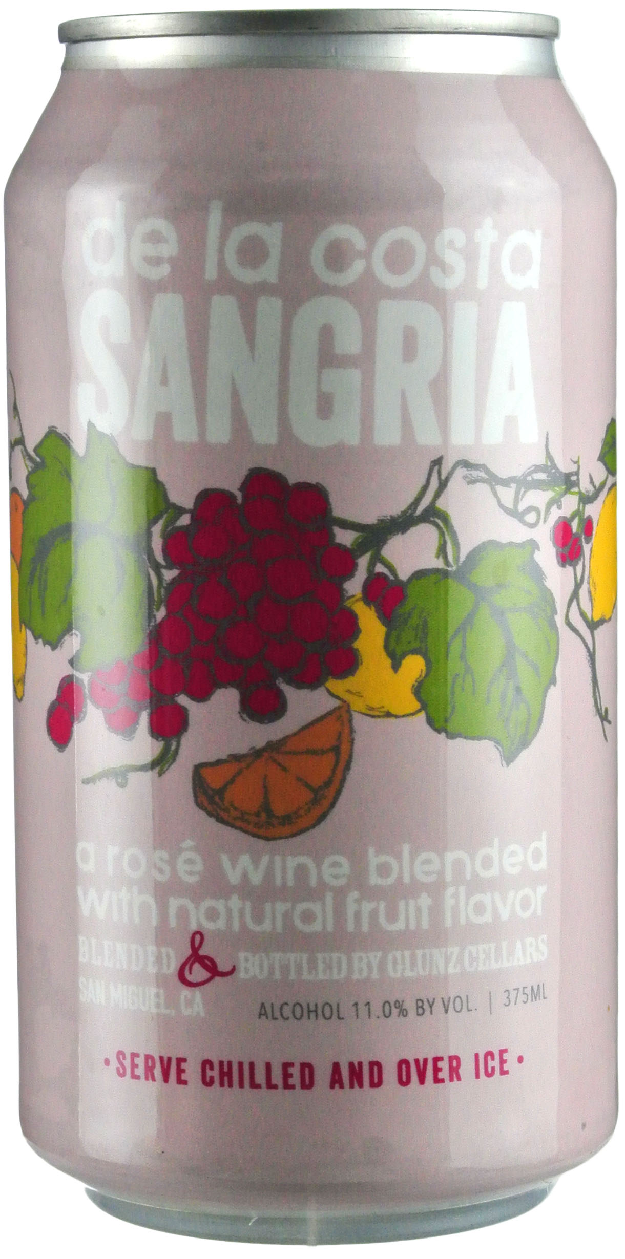 Glunz De La Costa Rose Sangria 1 Pack Can
