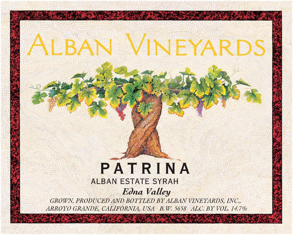 Alban Syrah Patrina 2016