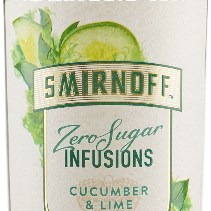 Smirnoff Zero Sugar Cucumber Lime Infusions