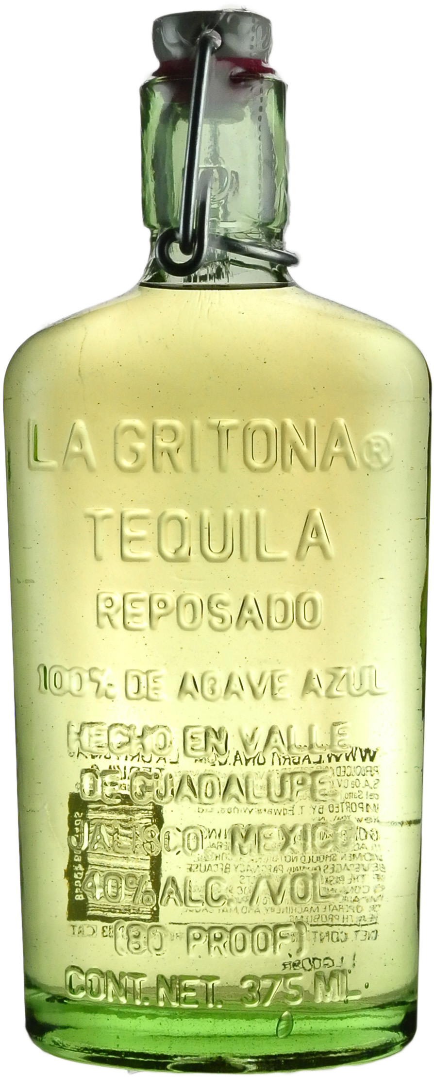 La Gritona Reposado Tequila 375 ml Bottle
