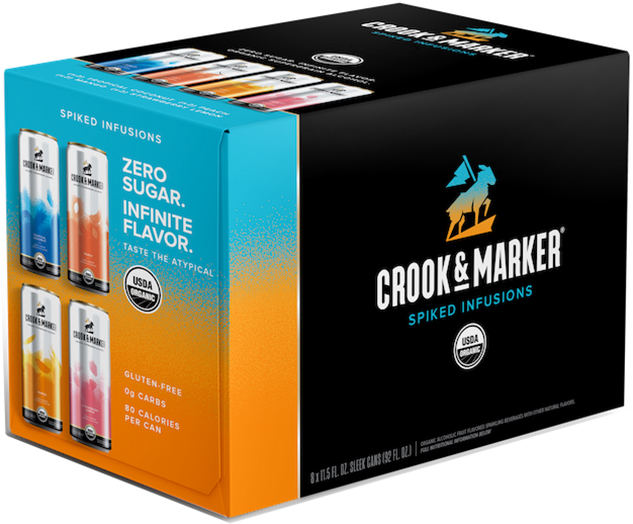 Crook & Marker Spiked & Sparkling Blue Variety Pack