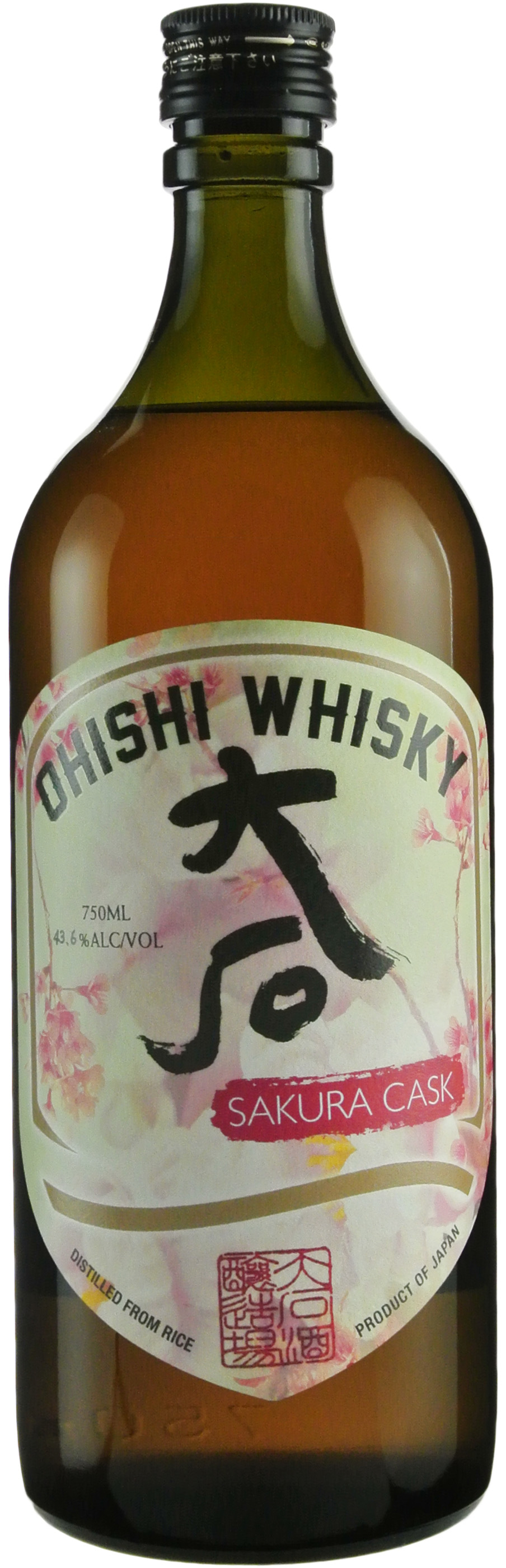 Ohishi Sakura Cask Finish Japanese Whisky