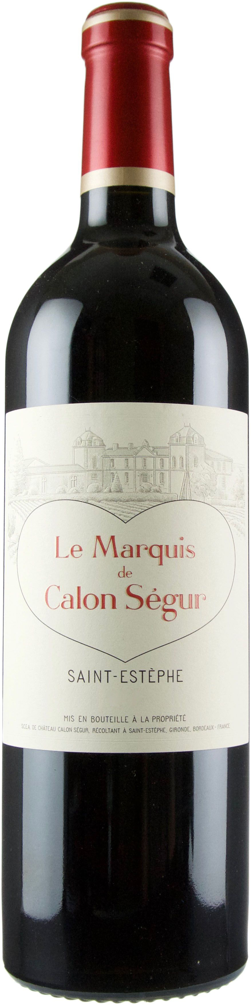 Le Marquis de Calon Segur Saint Estephe 2018