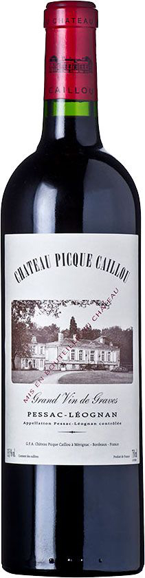 Chateau Picque Caillou Pessac Leognan Rouge 2018