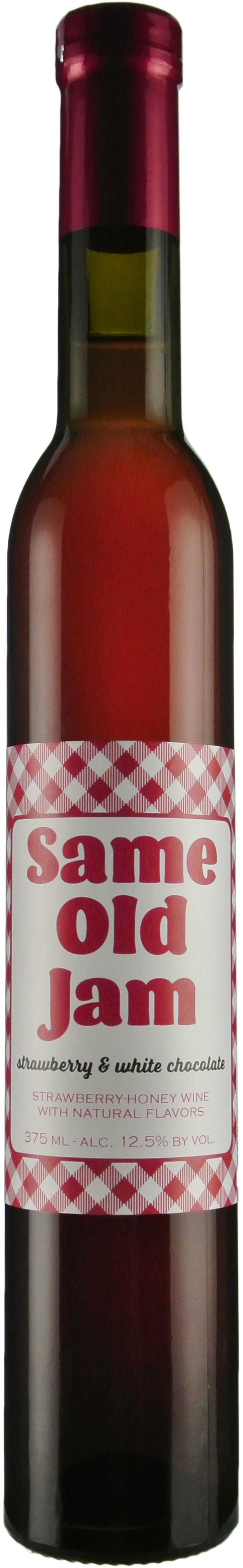 Misbeehavin' Meads Same Old Jam Strawberry and White Chocolate Half Bottle