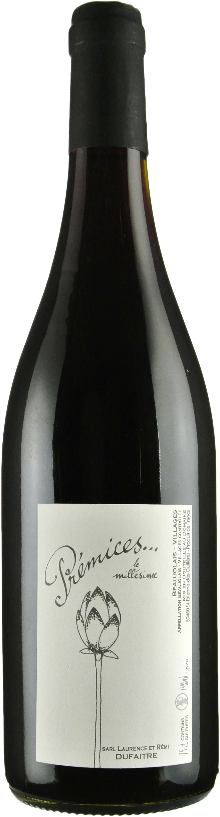Dufaitre Beaujolais Villages Premices Natural 2018