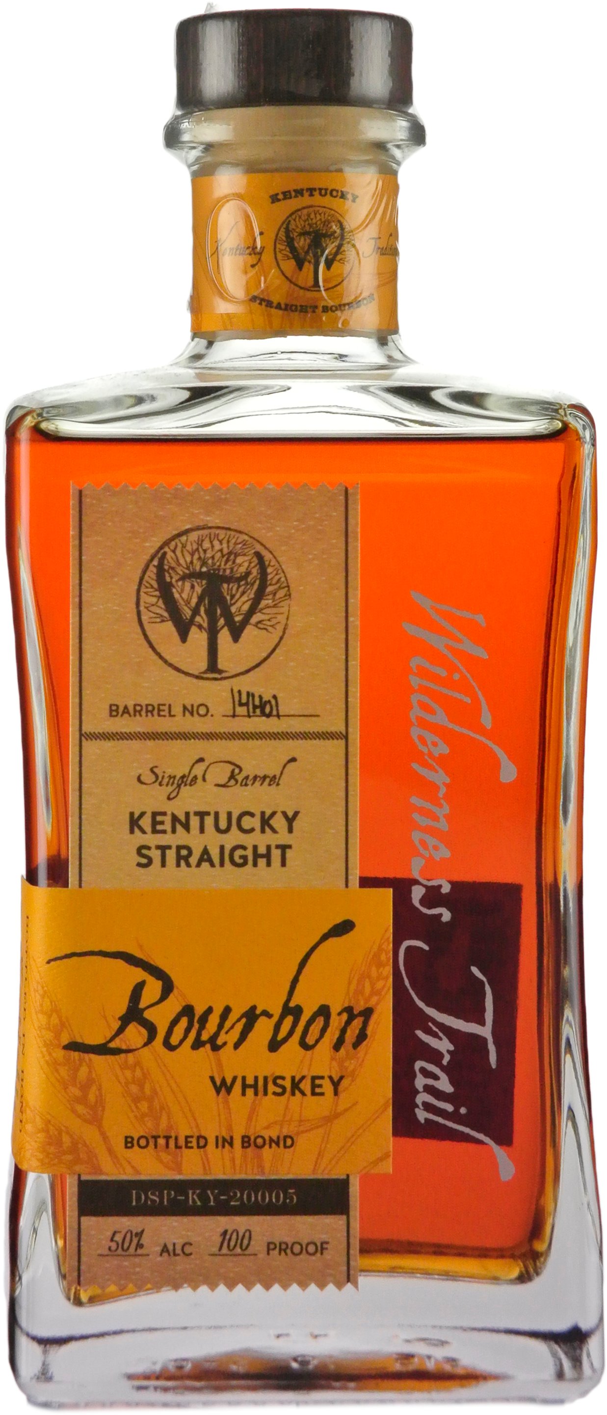 Wilderness Trail Distillery Yellow Label Small Batch Wheated Bourbon Bottled in Bond