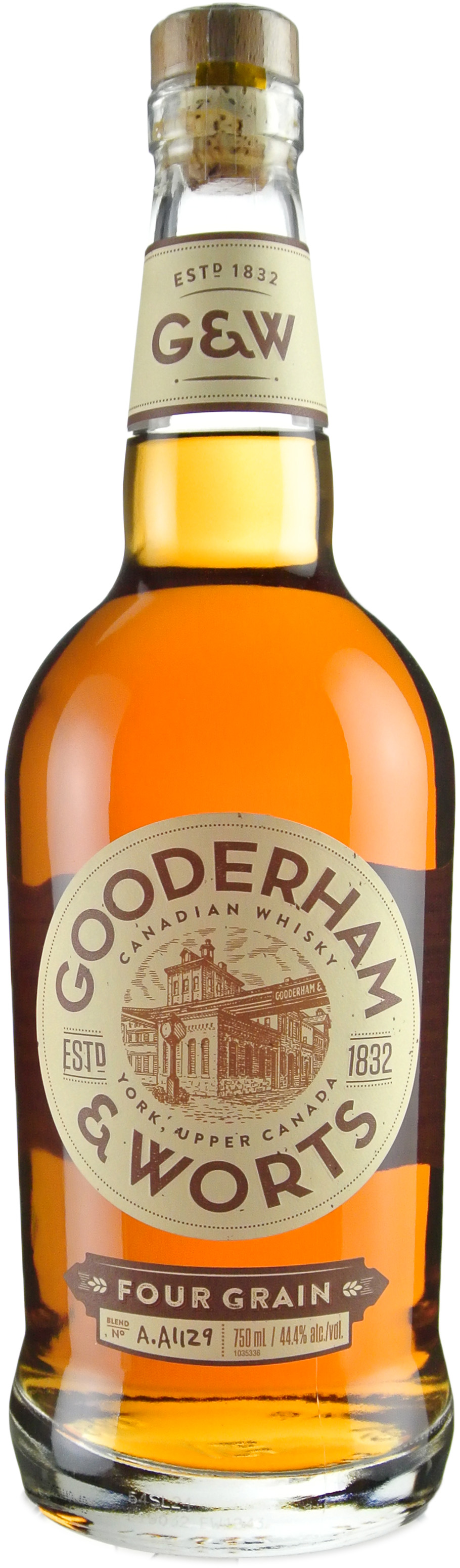 Gooderham & Worts Four Grain Canadian Whisky