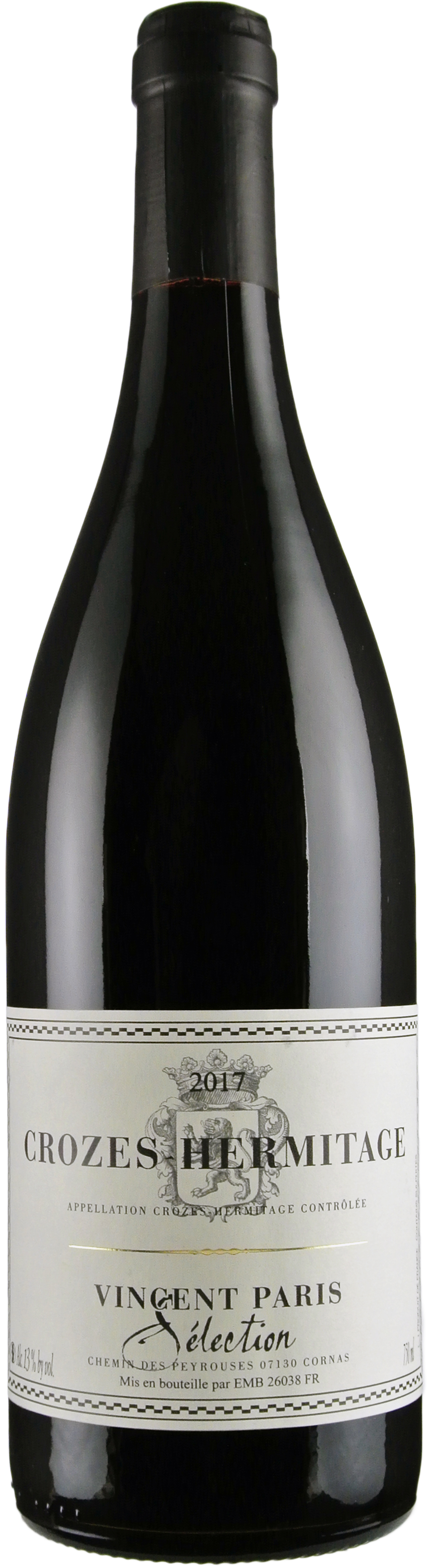 Domaine Vincent Paris Crozes Hermitage 2017