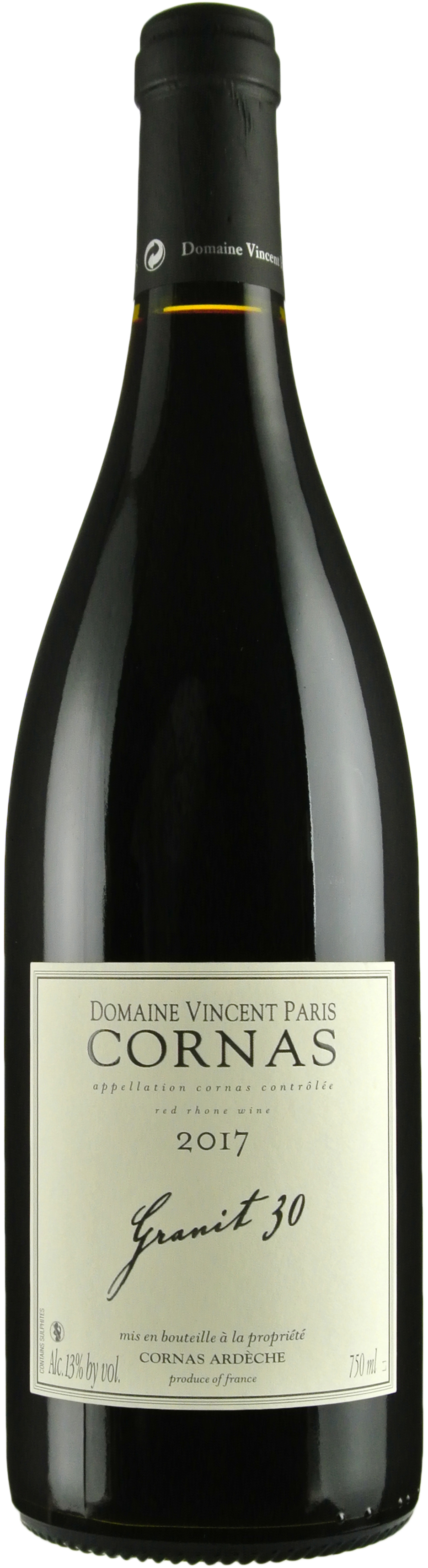 Domaine Vincent Paris Cornas Granit 30 2017