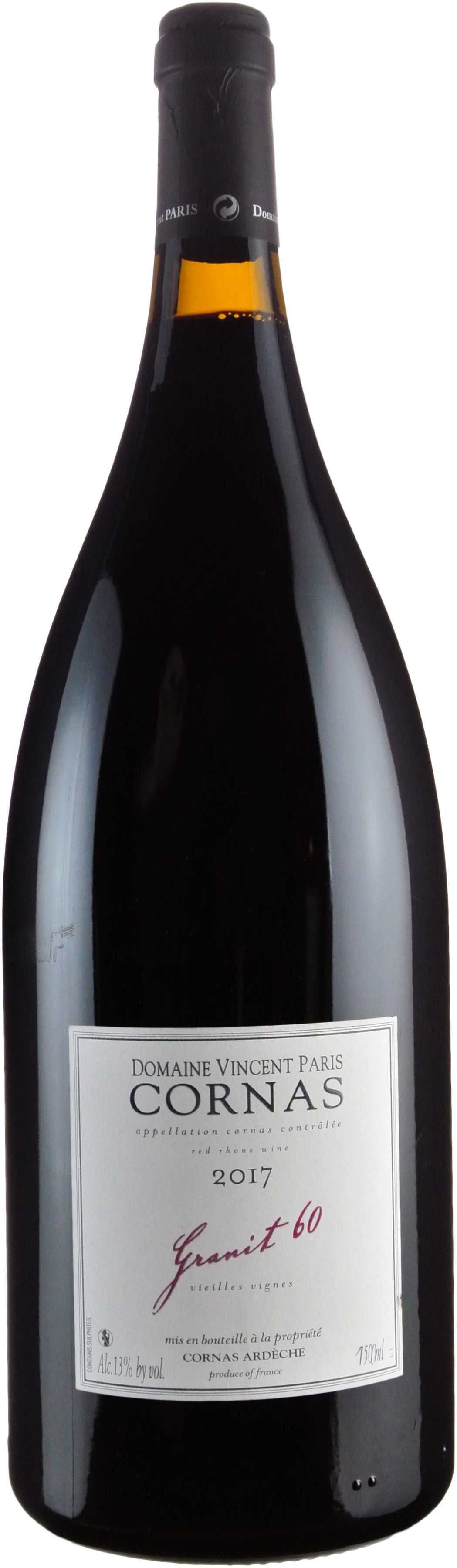 Domaine Vincent Paris Cornas Granit 60 Vieilles Vignes 2017