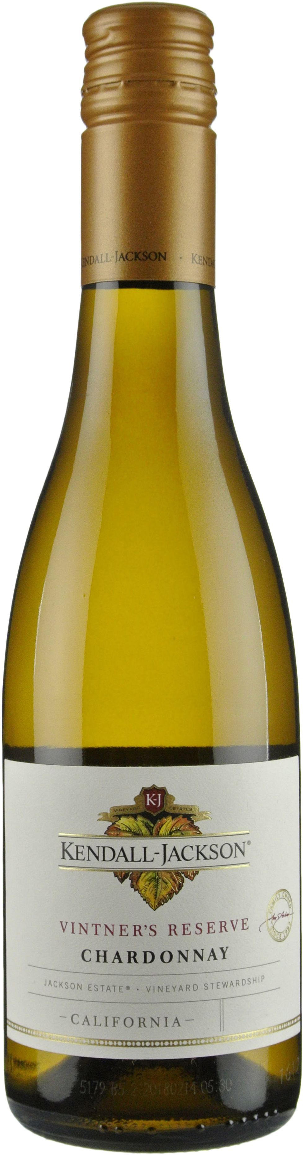 Kendall Jackson Vintner's Reserve Chardonnay 2017 Half Bottle