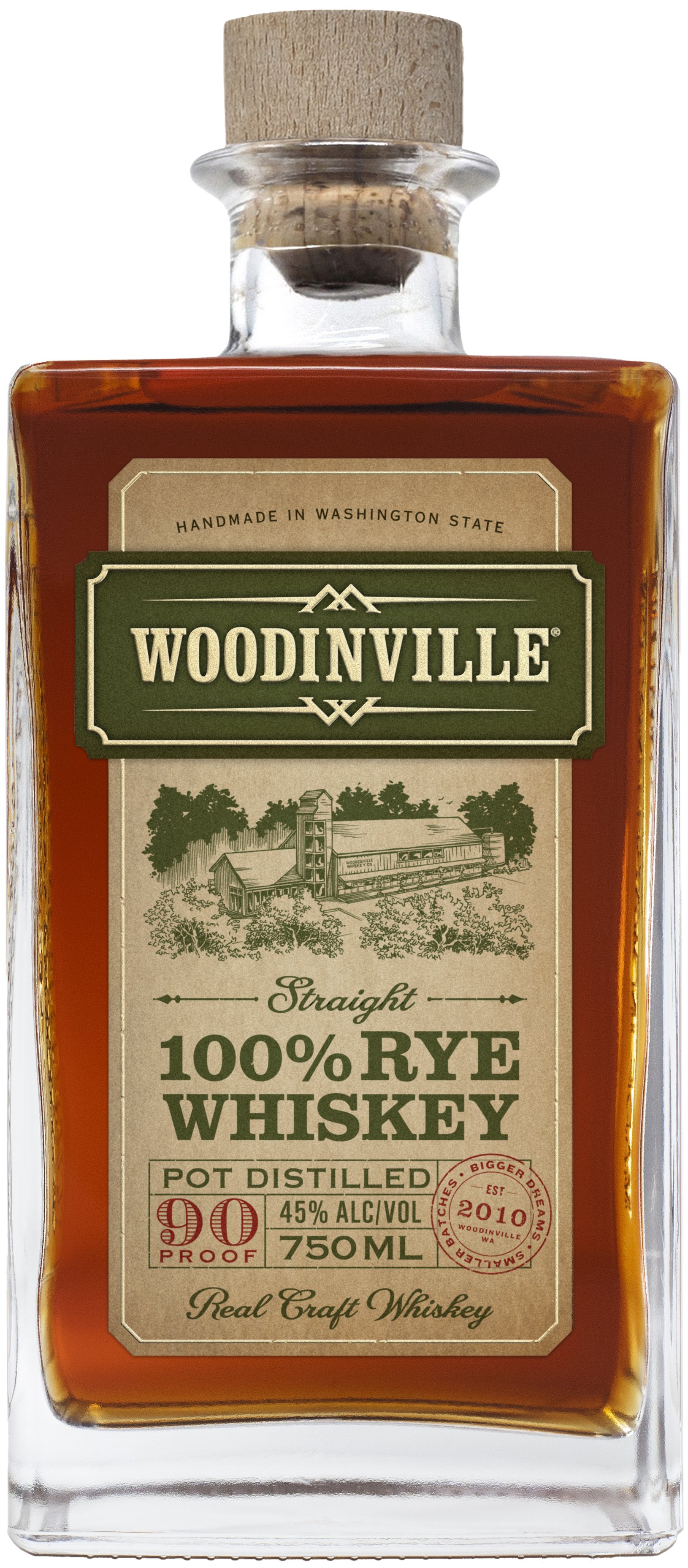 Woodinville Whiskey Company Straight Rye