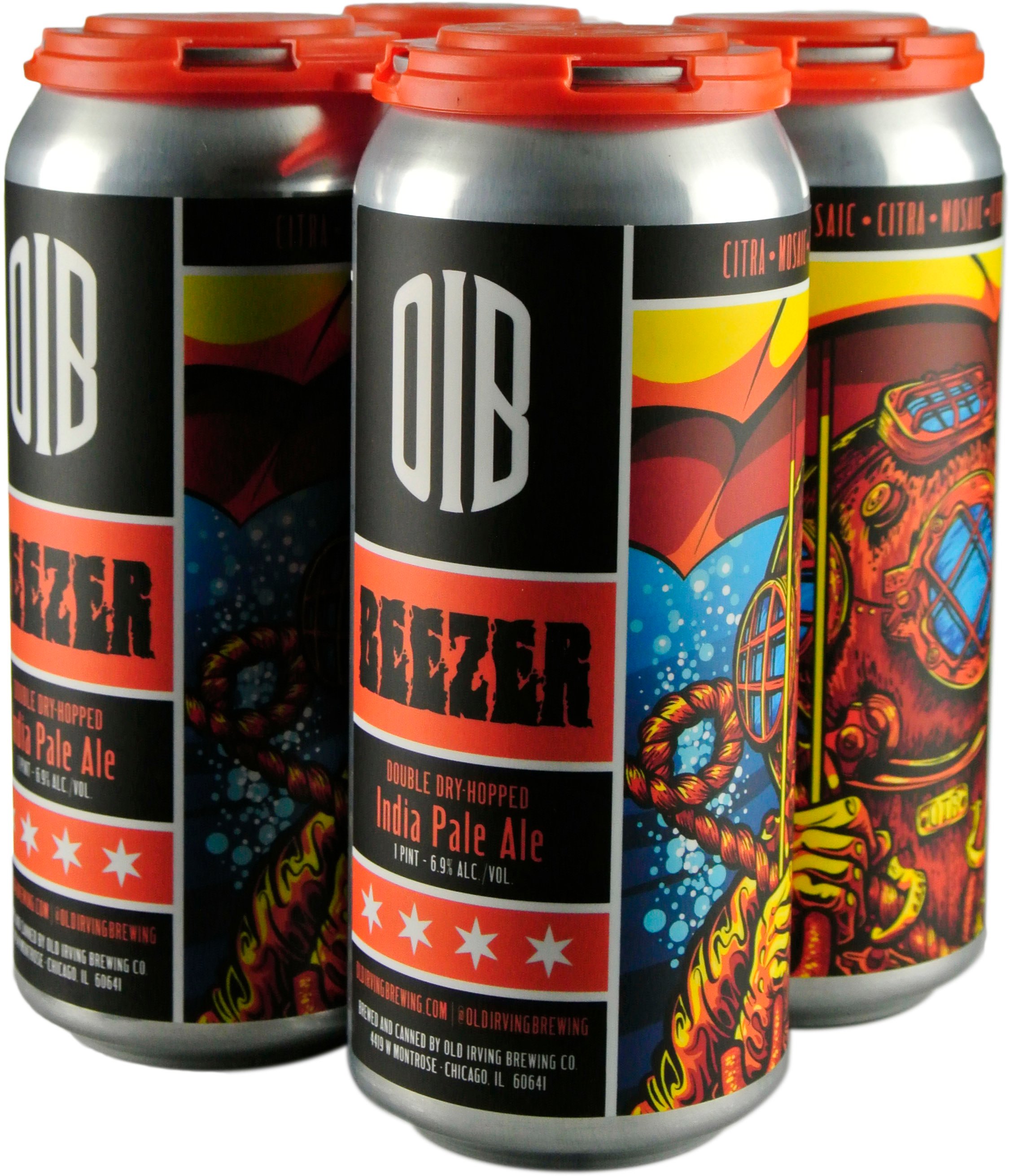 Old Irving Beezer | 4 pack of 16 oz Can