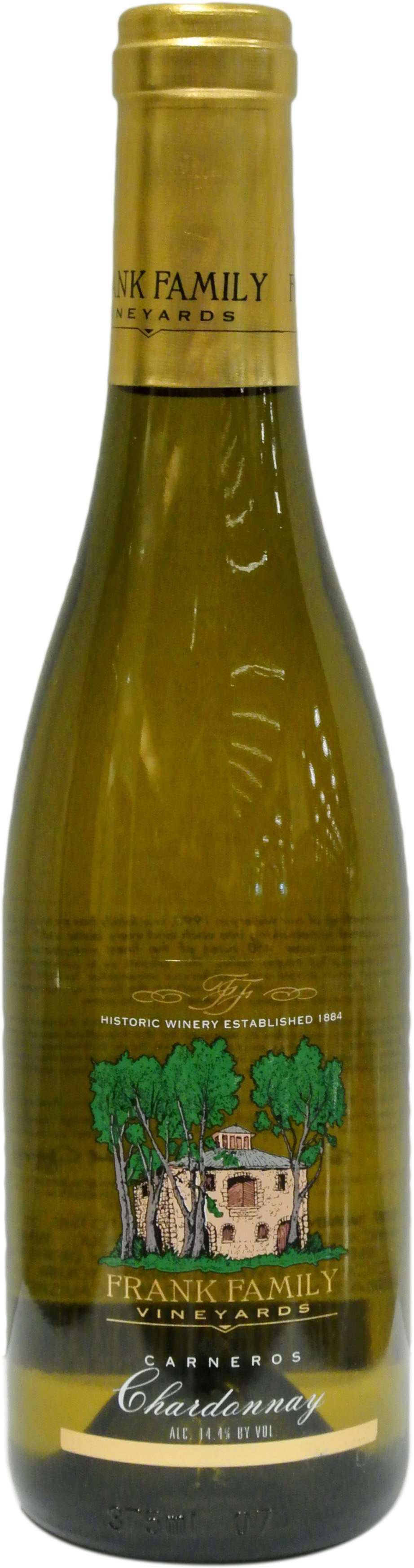 Frank Family Chardonnay 2017 Half Bottle