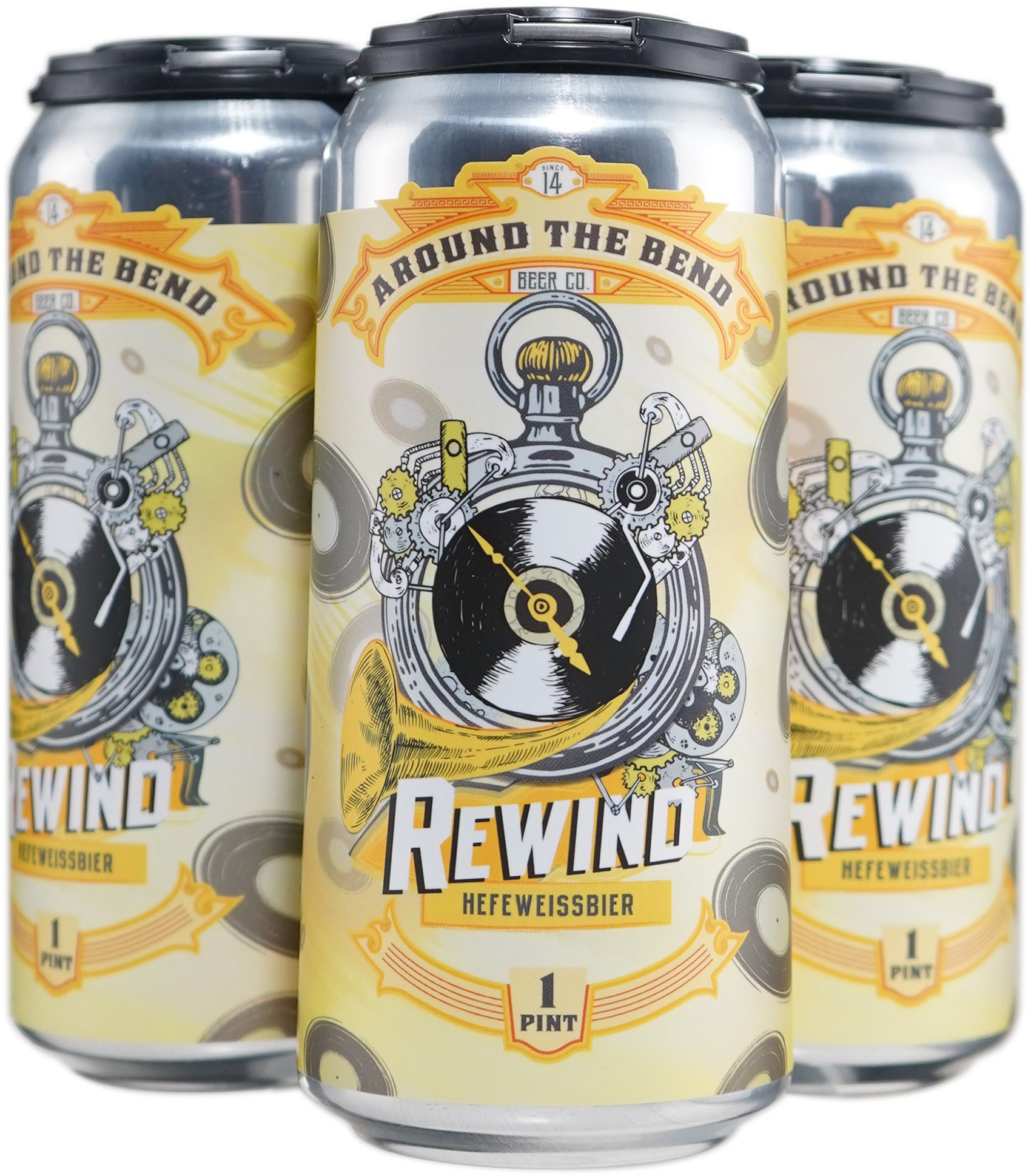 Around The Bend Hey Neighbor | 4 pack of 16 oz Can