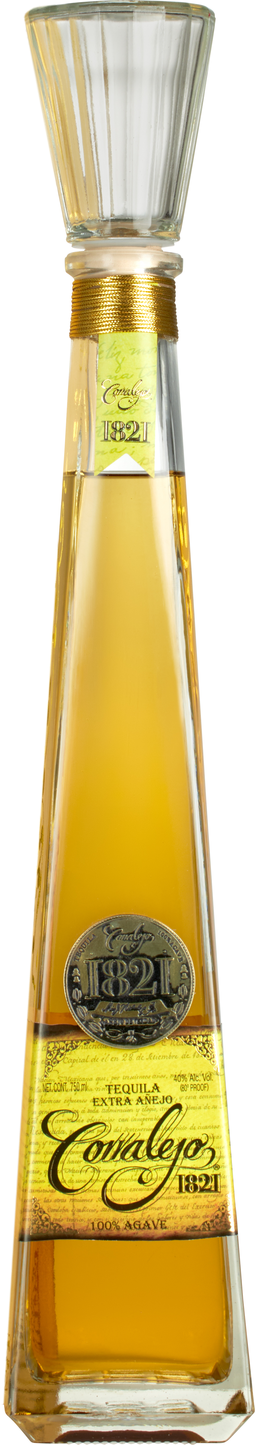 Corralejo 1821 Extra Anejo Tequila 750 ml Bottle