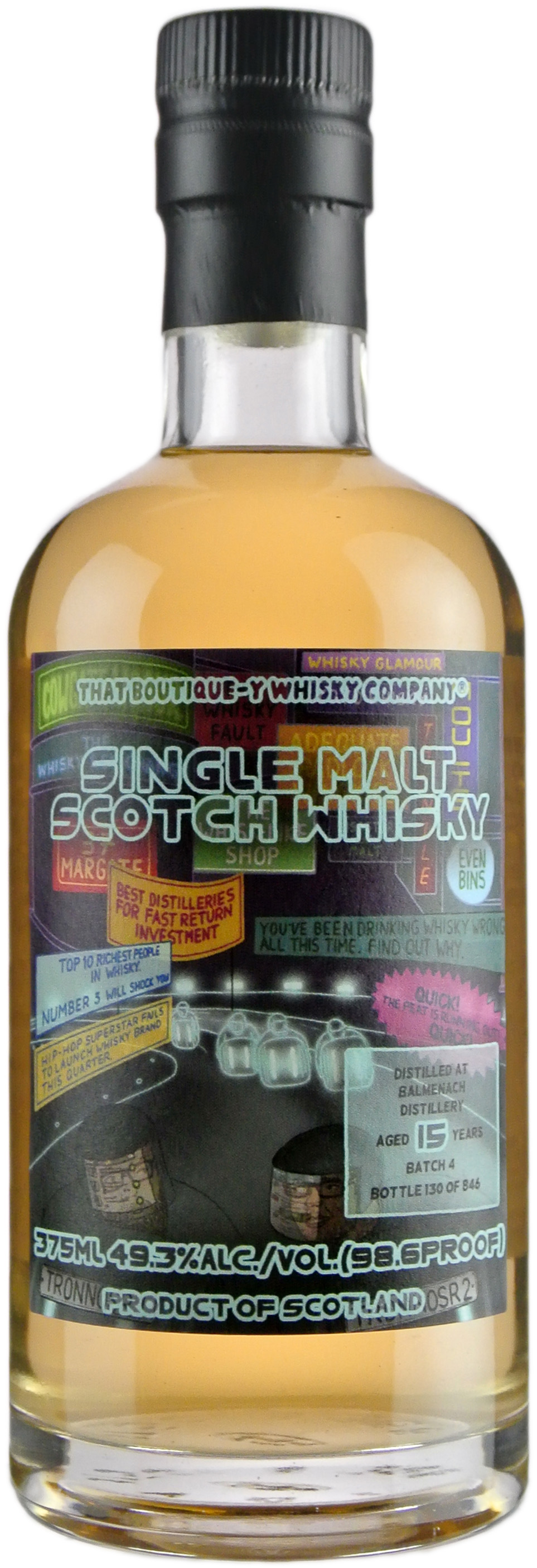 That Boutique-y Whisky Company Balmenach 15 year old Batch 4
