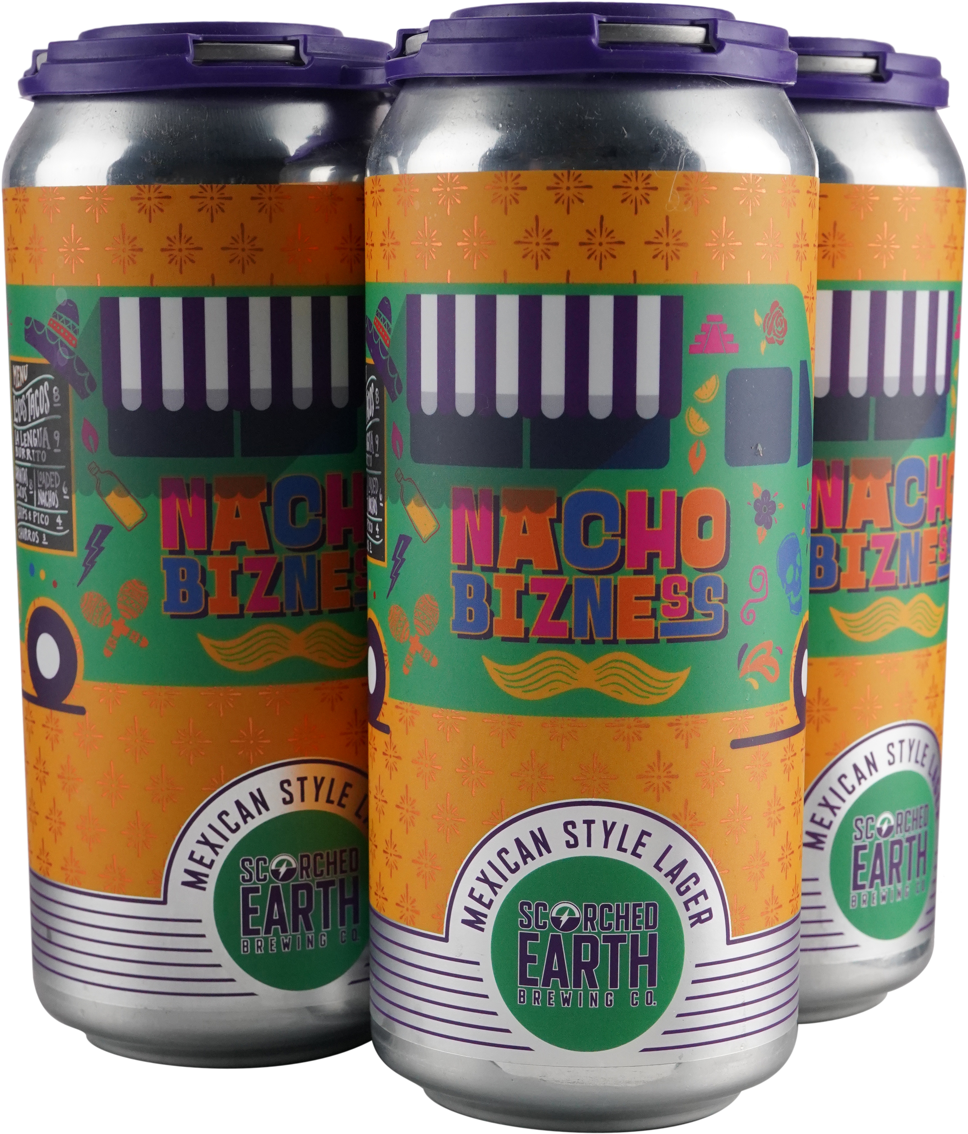 Scorched Earth Nacho Bizness Mexican Style Lager