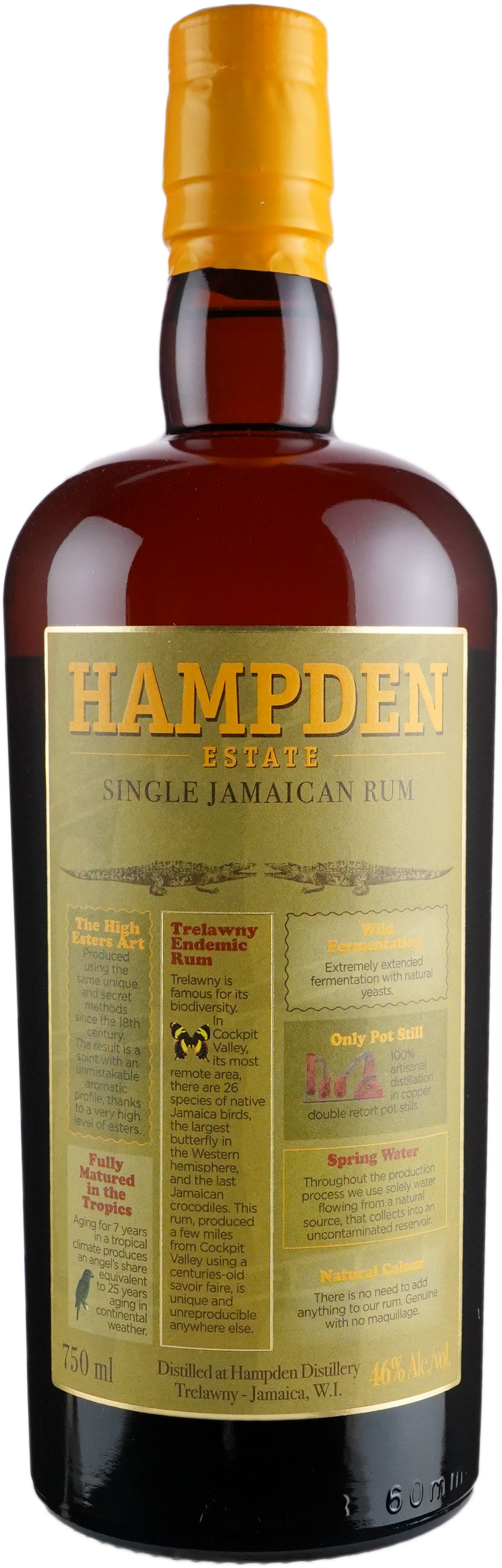 la Maison & Velier Hampden Estate Pure Single Jamaican Rum 46%