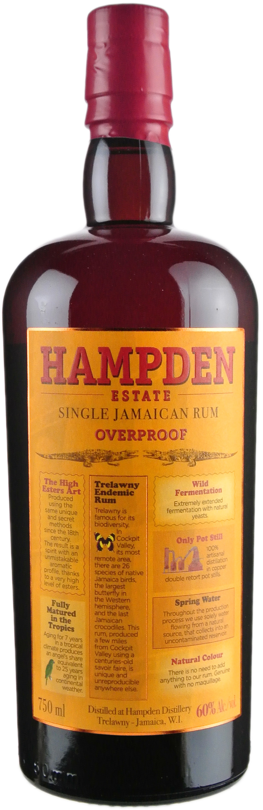 la Maison & Velier Hampden Estate Pure Single Jamaican Rum Overproof