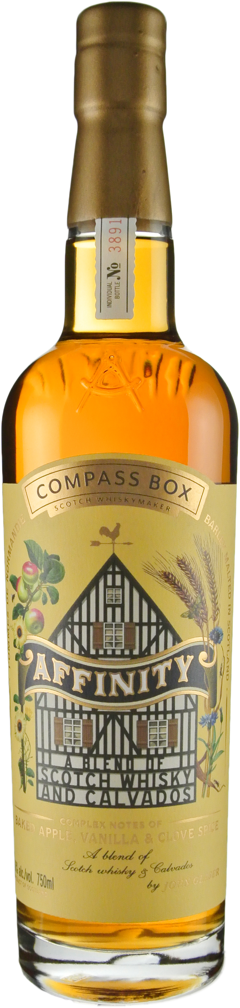 Compass Box Affinity Spirit Drink Blend of Malt Whisky and Calvados
