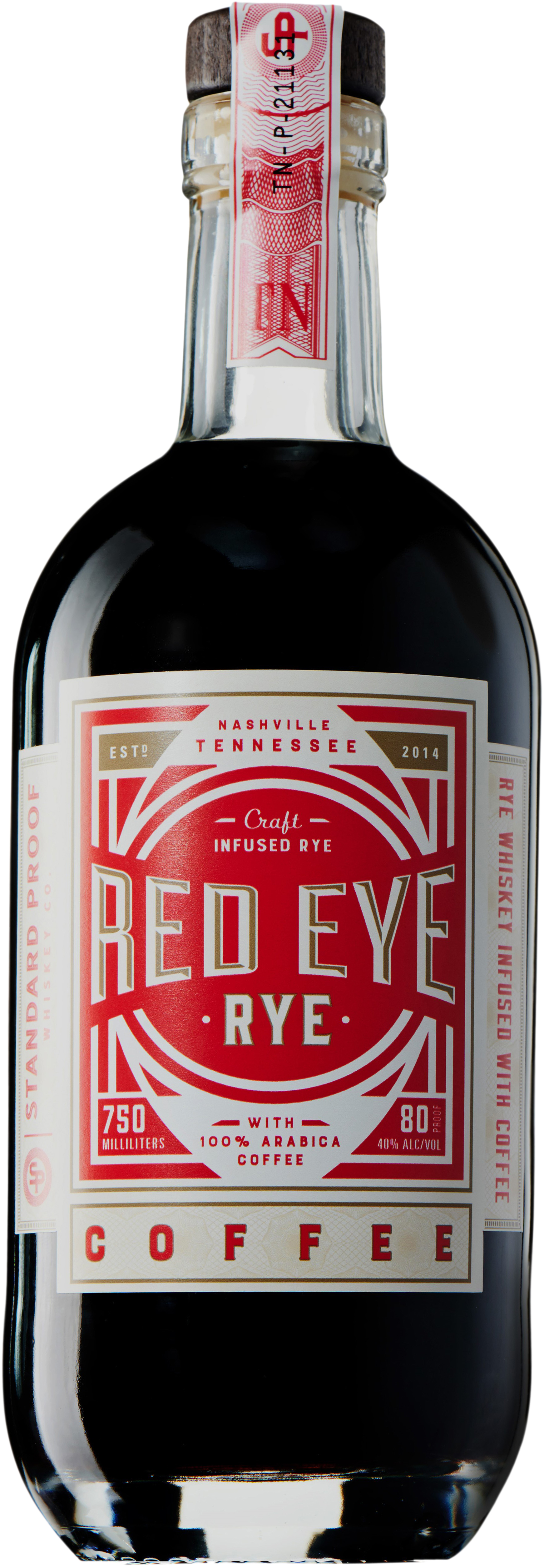 Red Eye Rye Whiskey Infused with Coffee