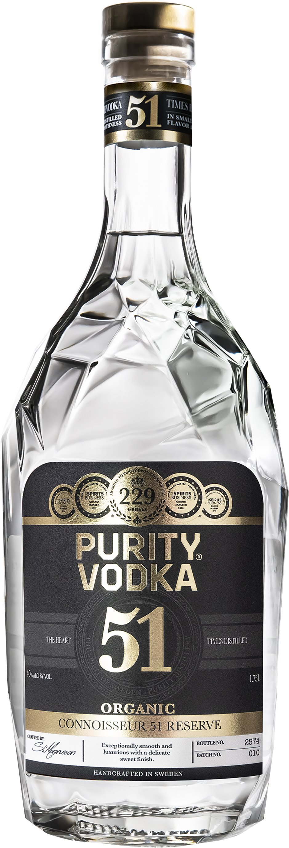 Purity Vodka Connoisseur 51 Reserve