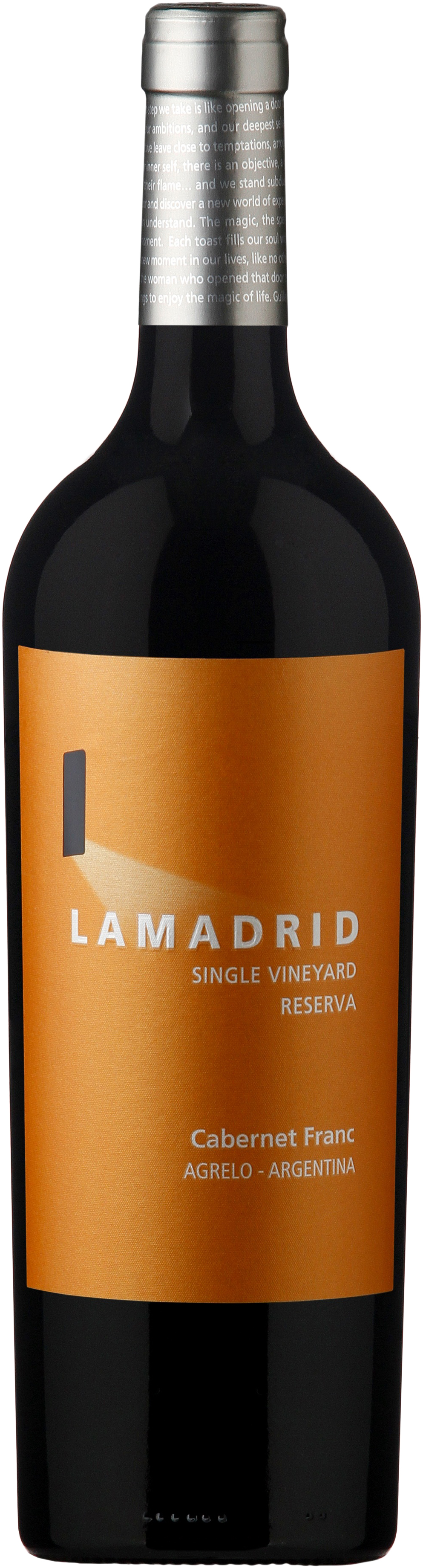 Lamadrid Cabernet Franc Reserva 2016