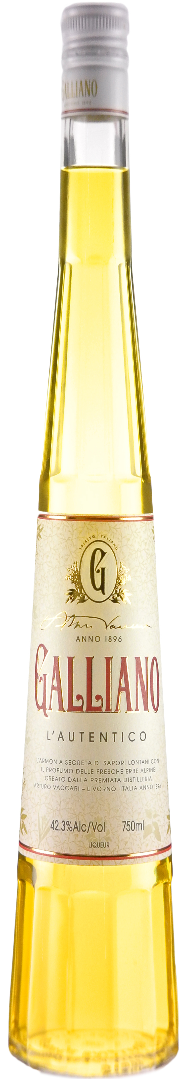 Galliano L'Autentico Liqueur 750 ml Bottle