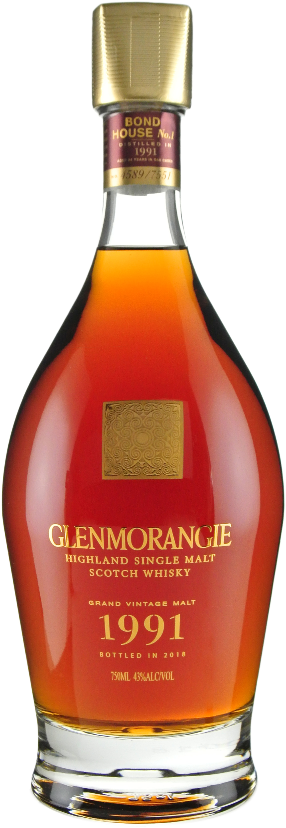 Glenmorangie Grand Vintage Malt Limited Release 1991