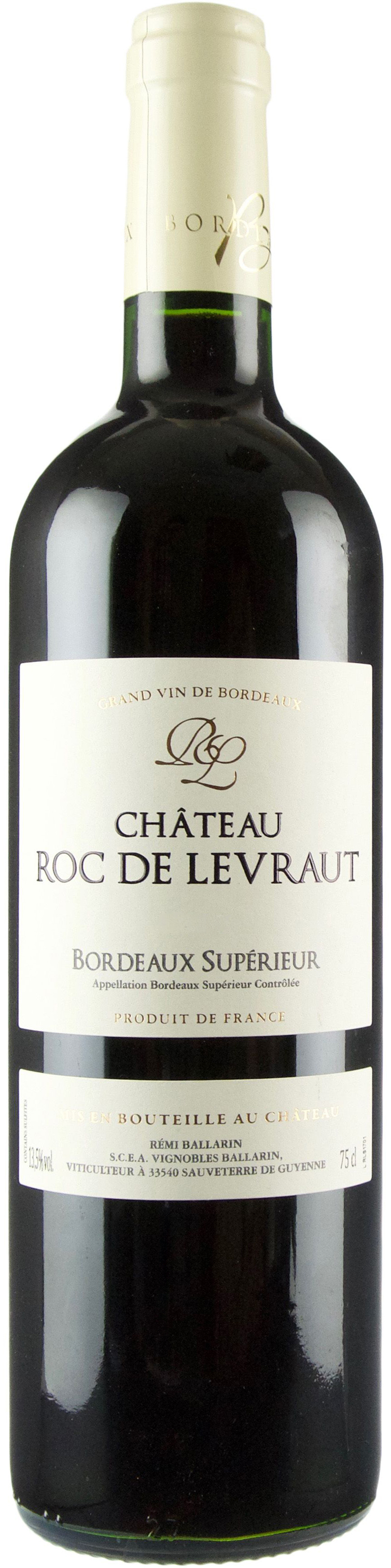 Chateau Roc de Levraut Bordeaux Superieur 2018
