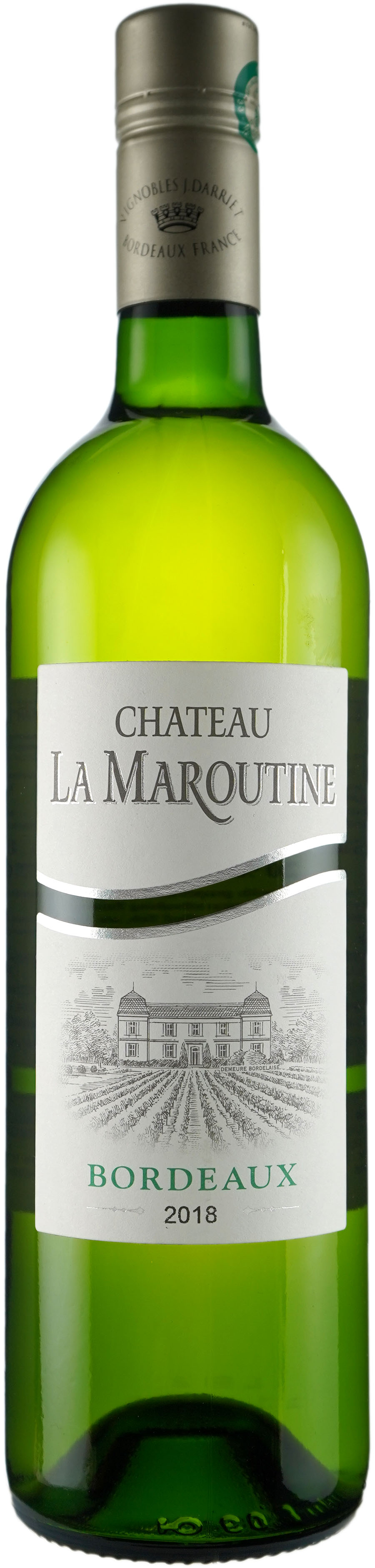 Chateau La Maroutine Bordeaux Blanc 2018