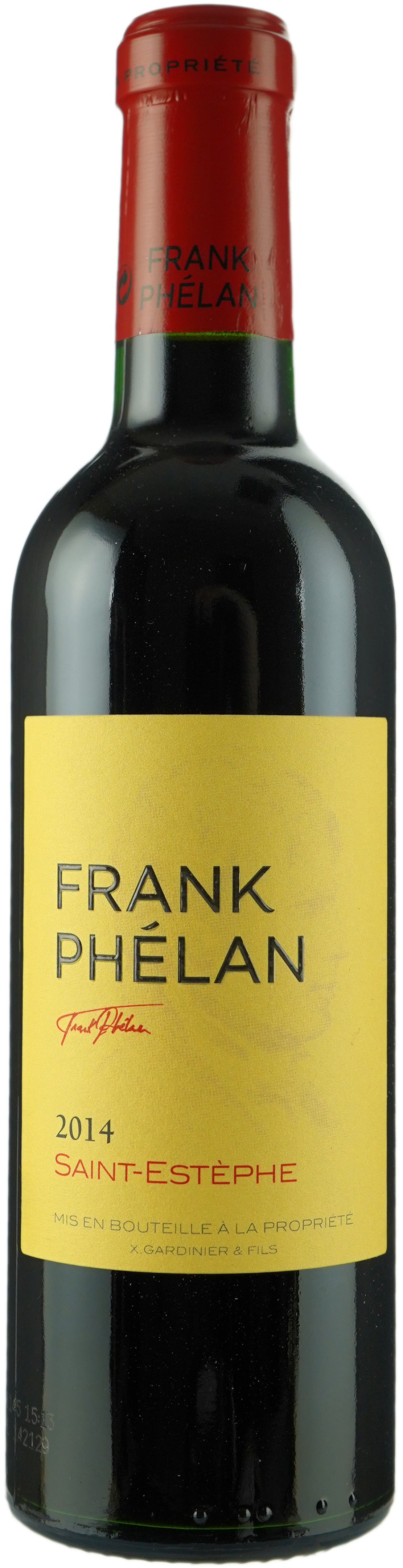 Frank Phelan Saint Estephe 2014 Half Bottle