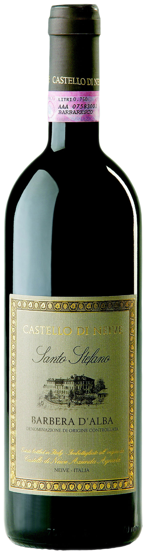 Castello di Neive Barbera d'Alba Santo Stefano 2018