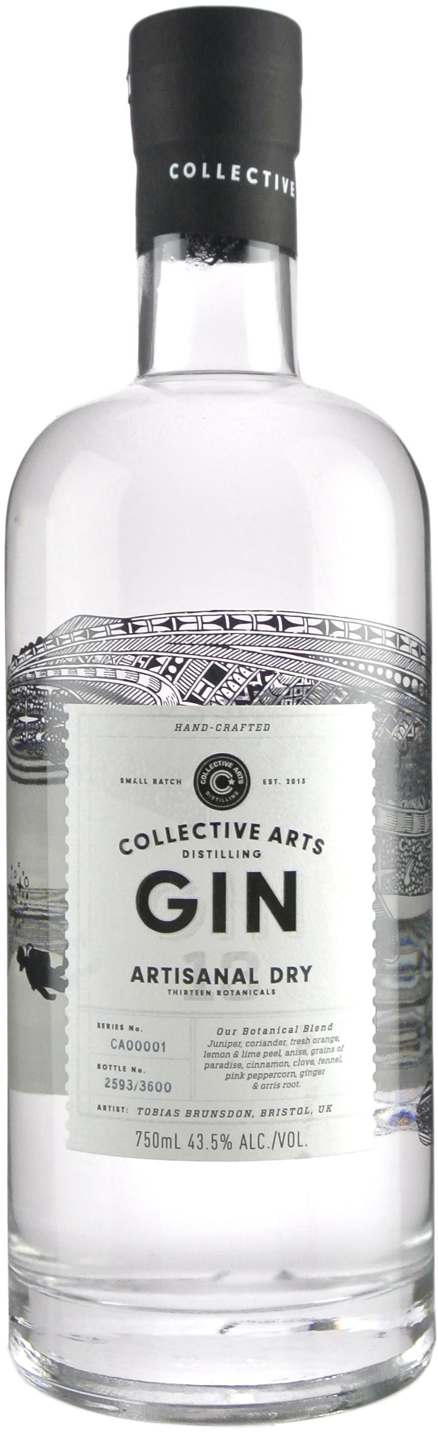 Collective Arts Distilling Artisinal Dry Gin