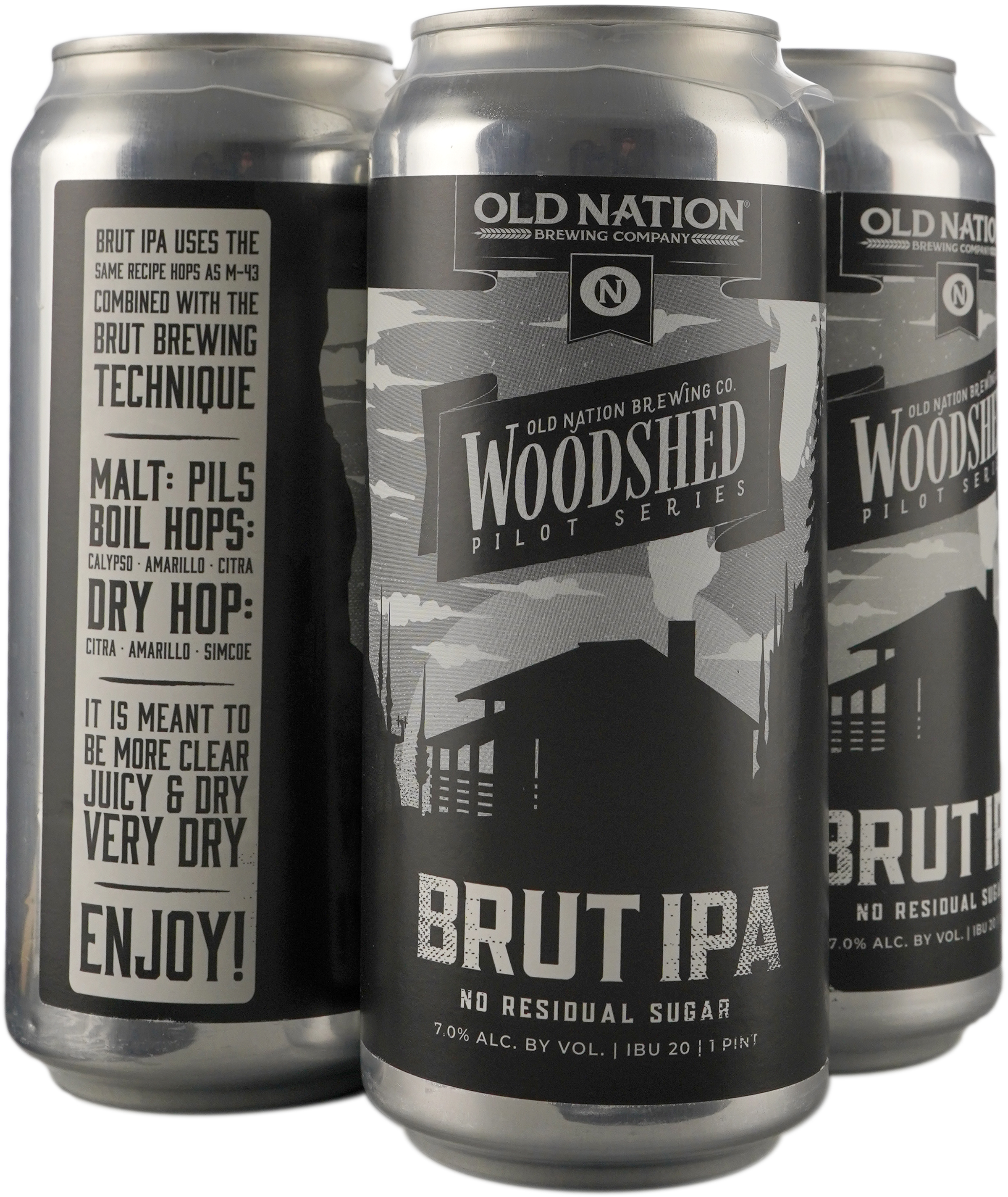 Old Nation Woodshed Pilot Series Brut IPA