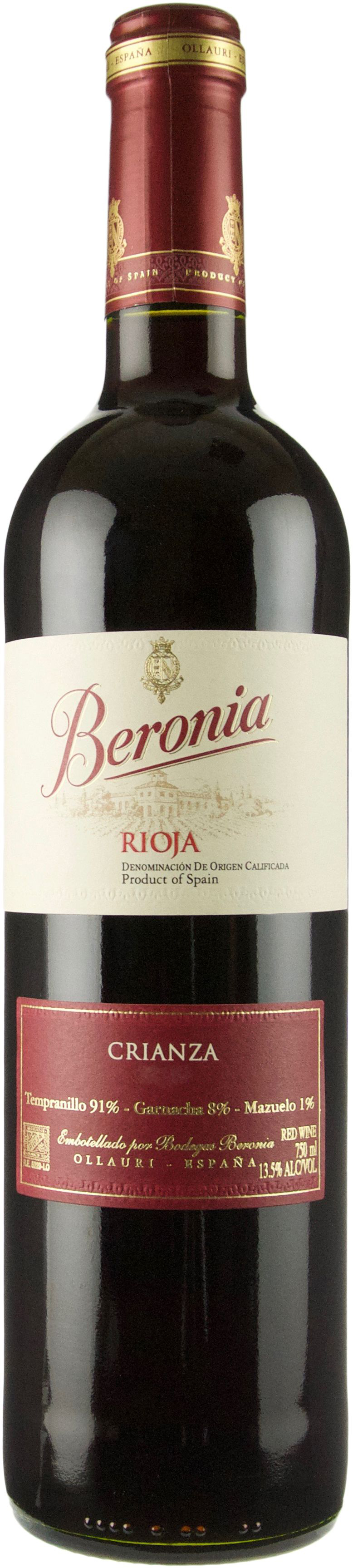 Beronia Rioja Crianza 2016