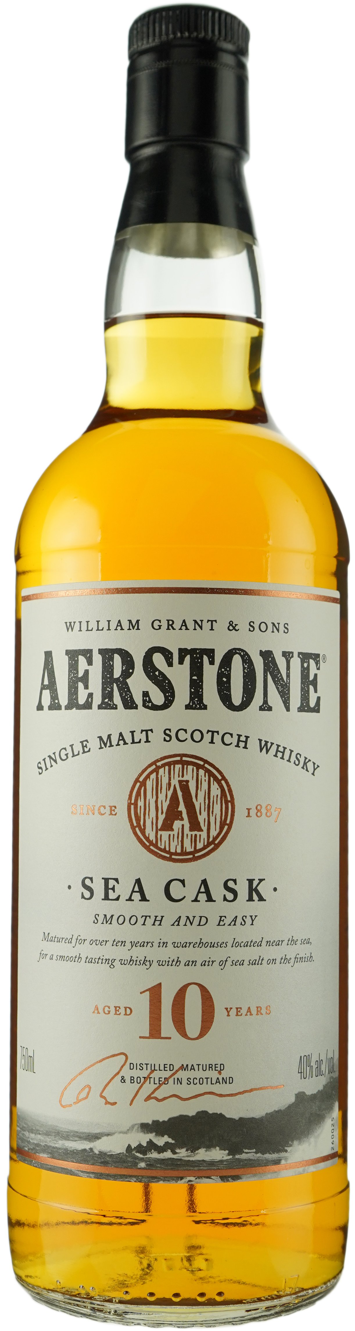 Aerstone 10 year old Sea Cask Single Malt Scotch