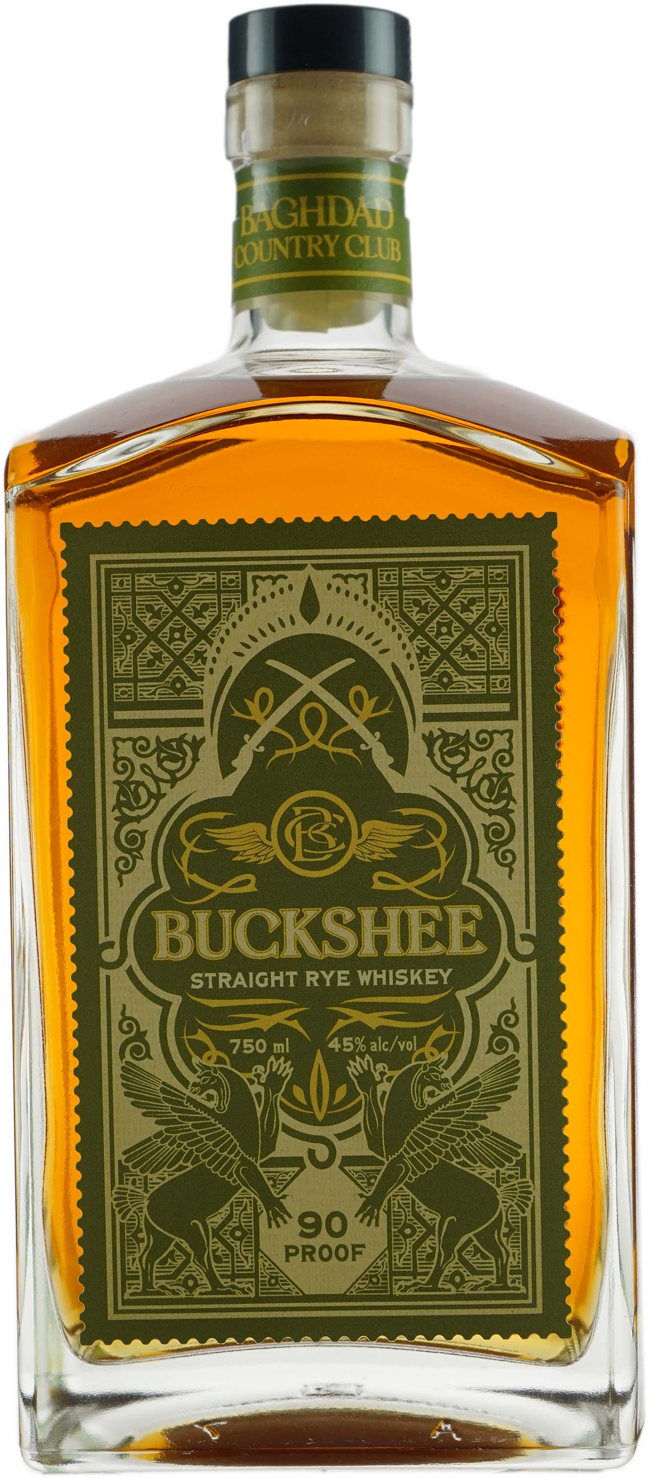 Buckshee Straight Rye Whiskey