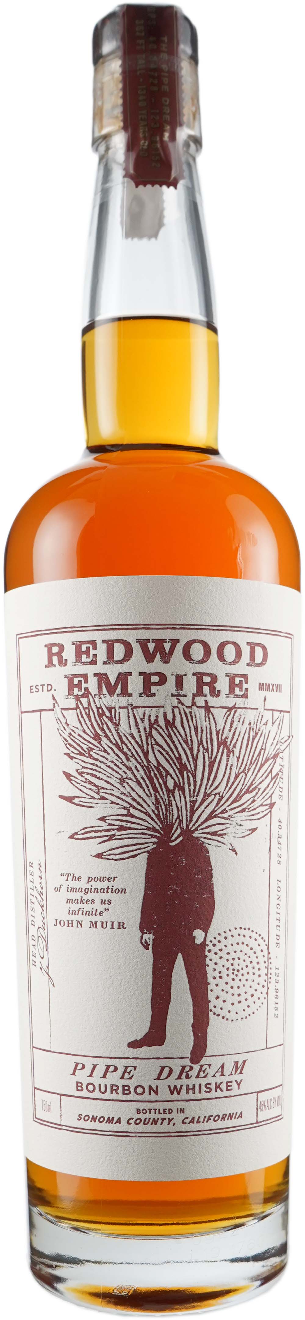 Redwood Empire Pipe Dream Bourbon Whiskey