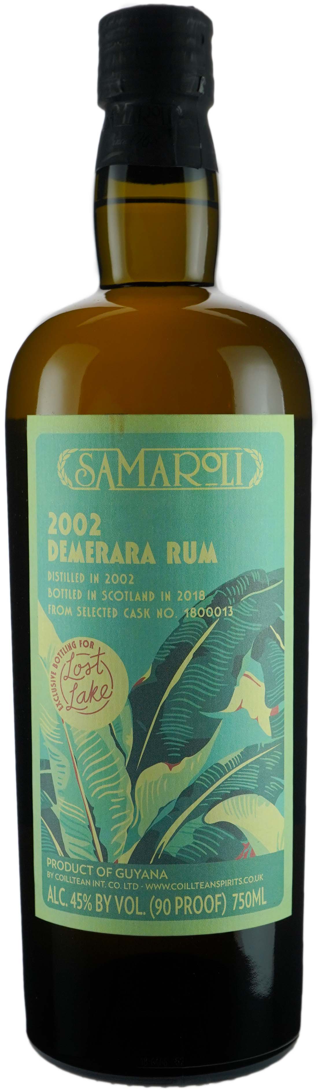 Samaroli Lost Lake Demerara Rum 2002